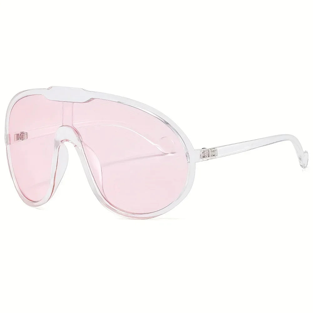 Oversized Square Sunglasses Women Punk Fashion Big Frame Vintage Cycling Sun Glasses Men Shades Retro Gradient Shades UV400