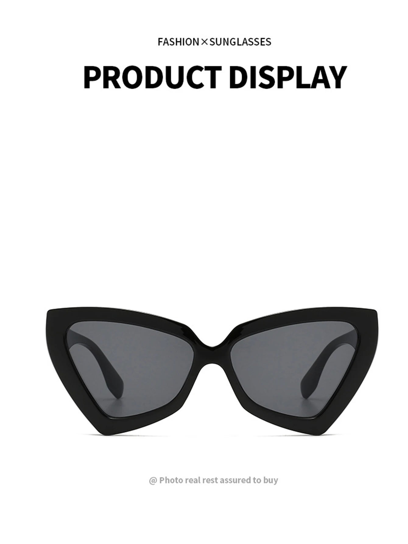 New Triangle Polygon Sunglasses Women Men Vintage Glasses Retro Cat Eye Sun Glasses Female Male Eyewear Eye Glasses for Summer