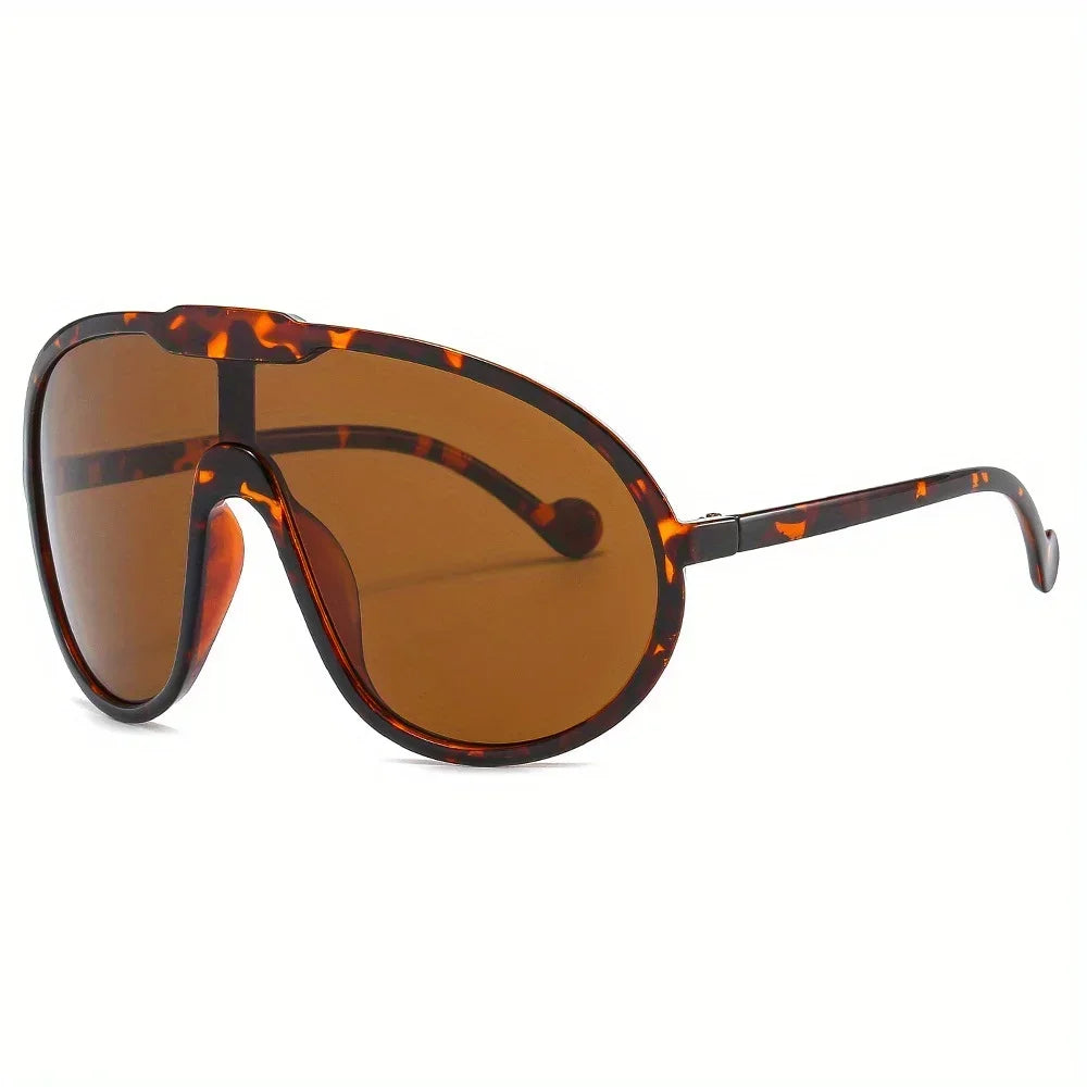 Oversized Square Sunglasses Women Punk Fashion Big Frame Vintage Cycling Sun Glasses Men Shades Retro Gradient Shades UV400