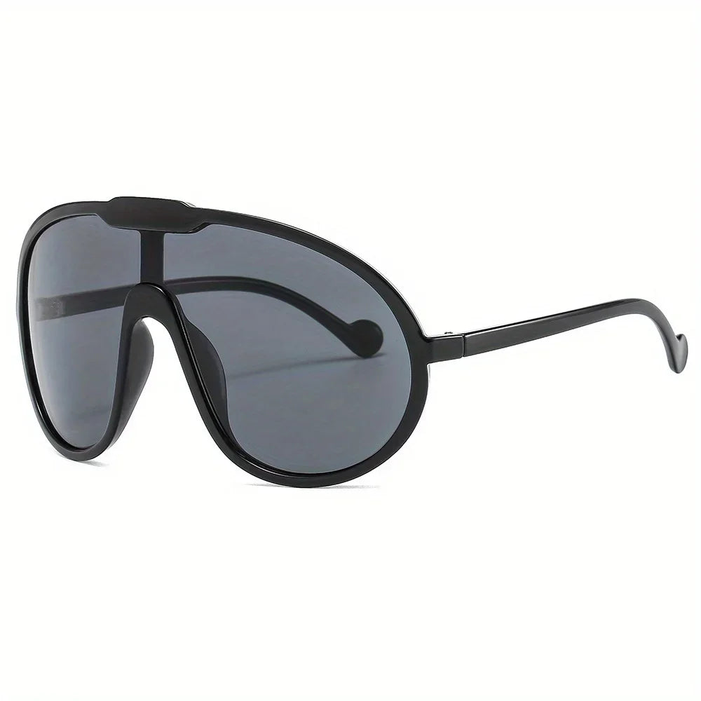 Oversized Square Sunglasses Women Punk Fashion Big Frame Vintage Cycling Sun Glasses Men Shades Retro Gradient Shades UV400