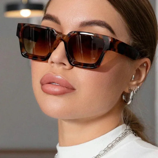 New Retro Classic Square Sunglasses For Women Men Fashion Luxury Brand Vintage Frame Sun Glasses Modern Female Male Shades UV