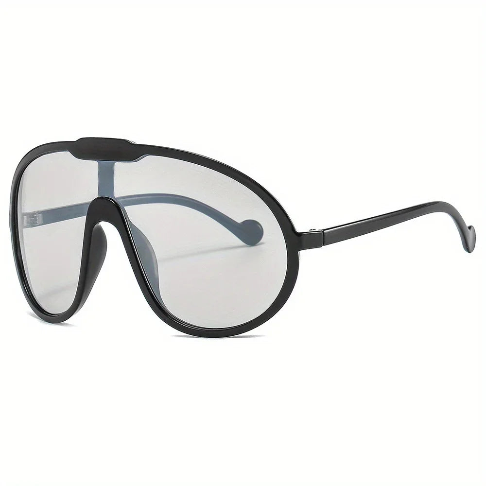 Oversized Square Sunglasses Women Punk Fashion Big Frame Vintage Cycling Sun Glasses Men Shades Retro Gradient Shades UV400